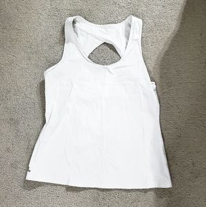 Lole White Athletic Tanks